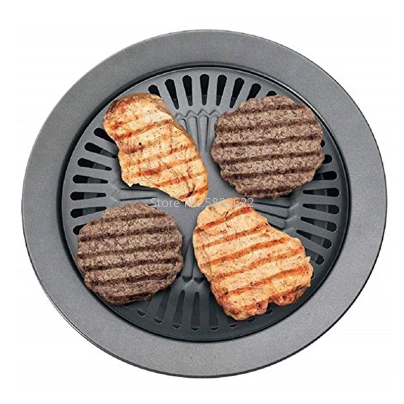한국산 휴대용 야외 무연 바베큐 그릴 팬 - 가정용 가 - Korean Bbq Grill 리뷰 및 가격
