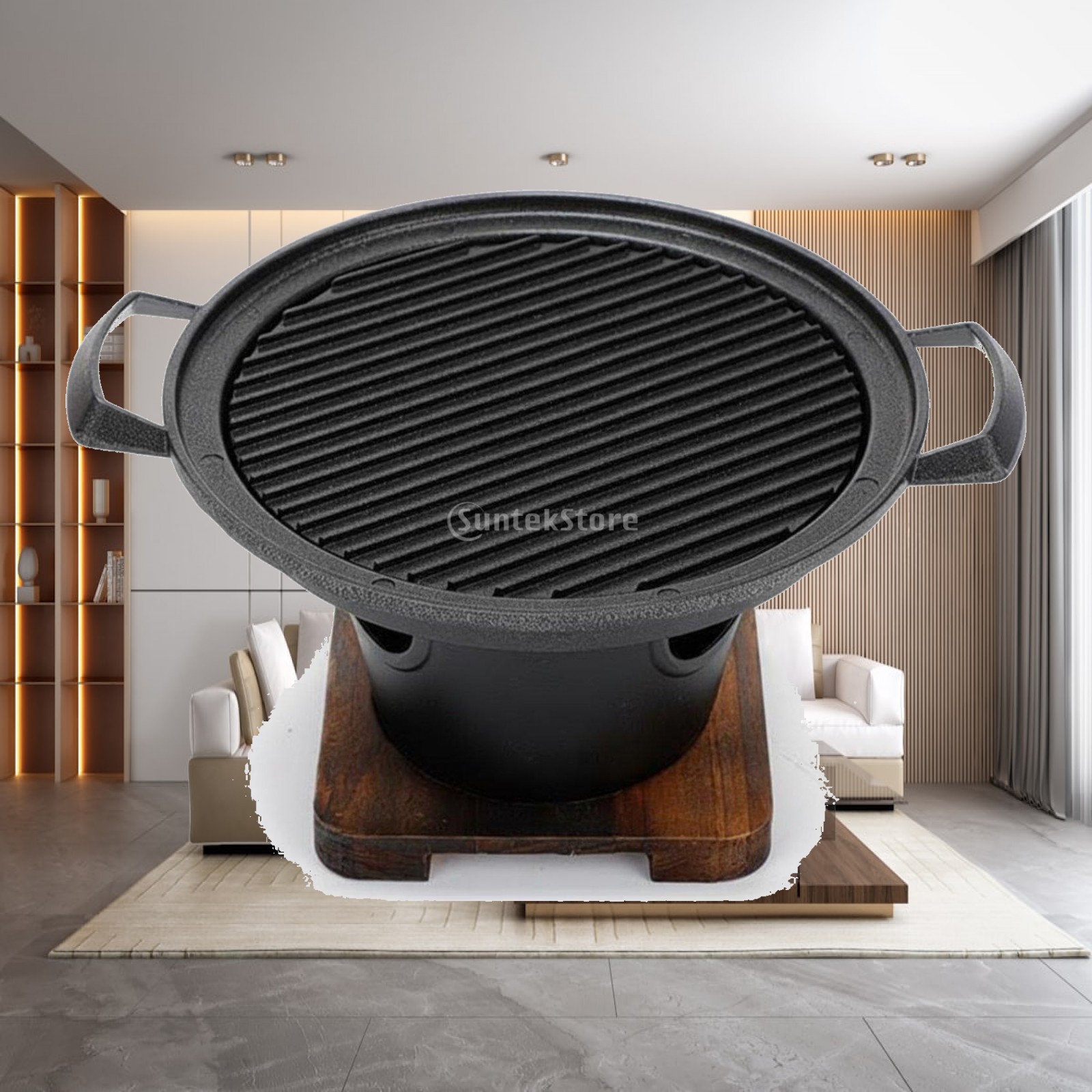 야외 그릴 미니 테이블탑 바베큐 전기 논스틱 팬 한국식 - Korean Bbq Grill 리뷰 및 가격