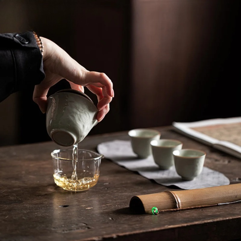 부티크 수제 릴리프 커버 볼 세트 가정용 겨울의 세 친 - Korean Tea Set 리뷰 및 가격