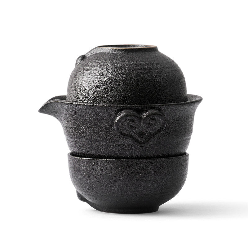 중국 쿵푸 차 세트, 여행용 세라믹 도자기 찻잔, 찻잔 - Korean Tea Set 리뷰 및 가격