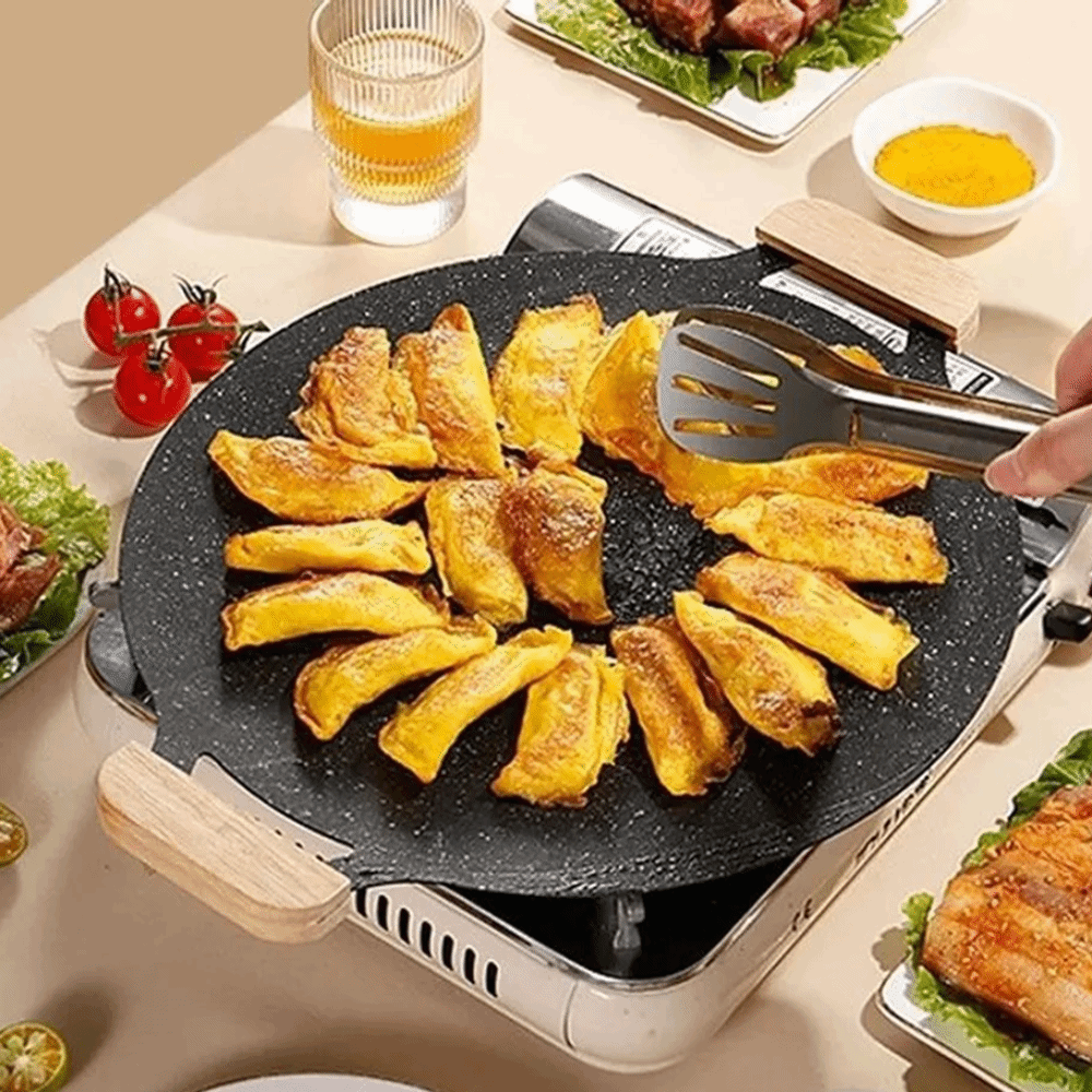 30/32/34/36/38cm 한국식 바비큐 그릴 팬  - Korean Bbq Grill 리뷰 및 가격