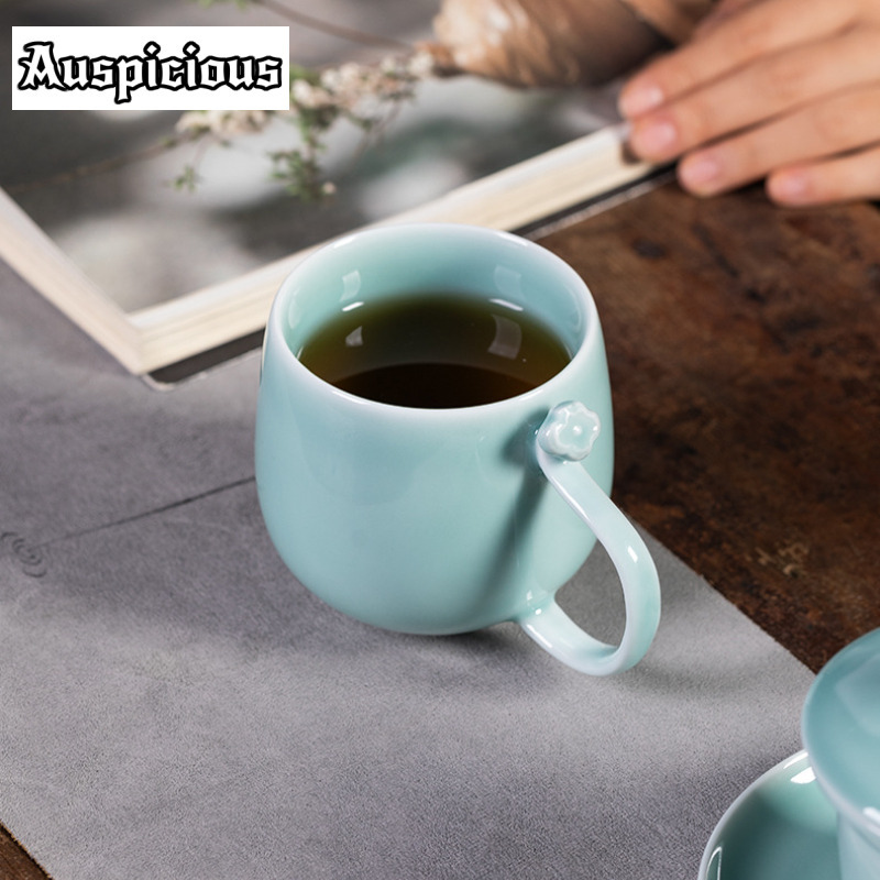400ml 청록색 울강 청자 필터 티 분리 컵 선(禪) - Celadon Ceramic Cup 리뷰 및 가격