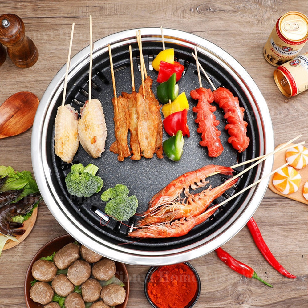 스테인리스 스틸 숯불 그릴 카본 스토브 바베큐 그릴 랙 - Korean Bbq Grill 리뷰 및 가격