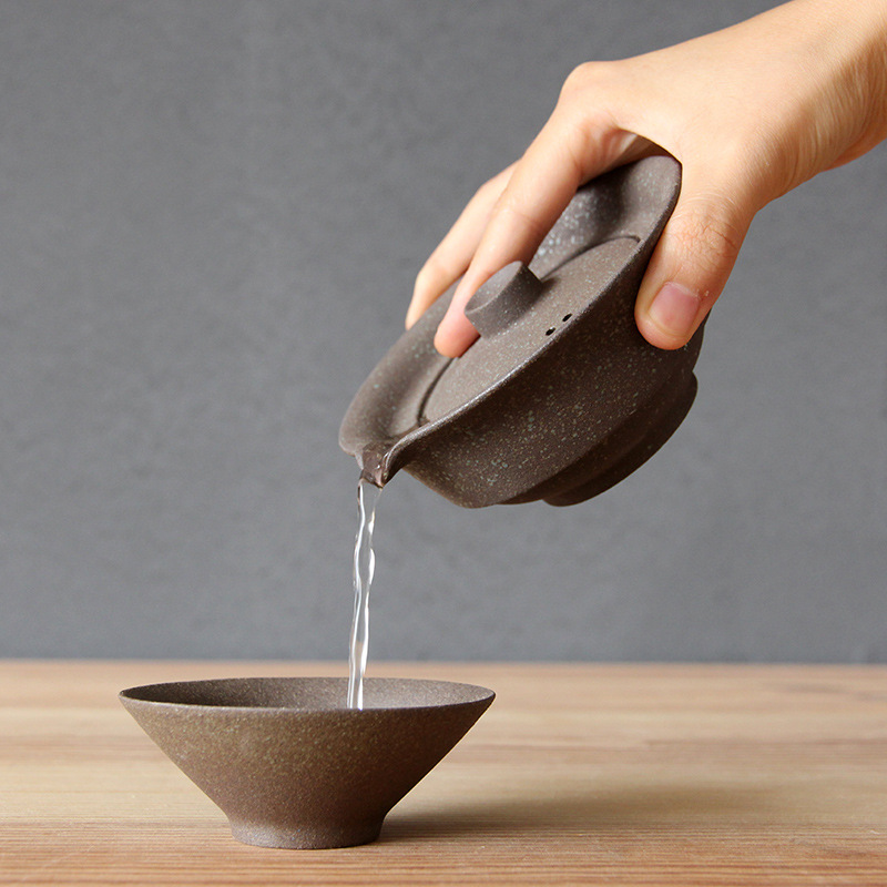 일본 도자기 차주전자와 가이완 차컵 세트 (푸얼차용 2 - Korean Tea Set 리뷰 및 가격