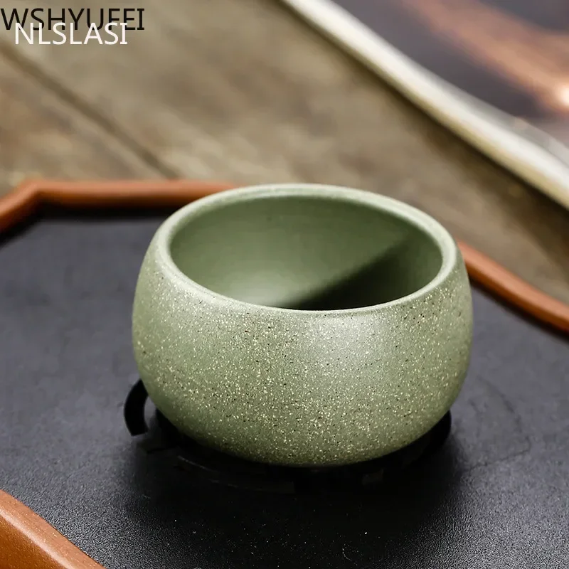 Yixing 부티크 퍼플 클레이 찻잔, 생광석, 녹색  - Korean Tea Set 리뷰 및 가격